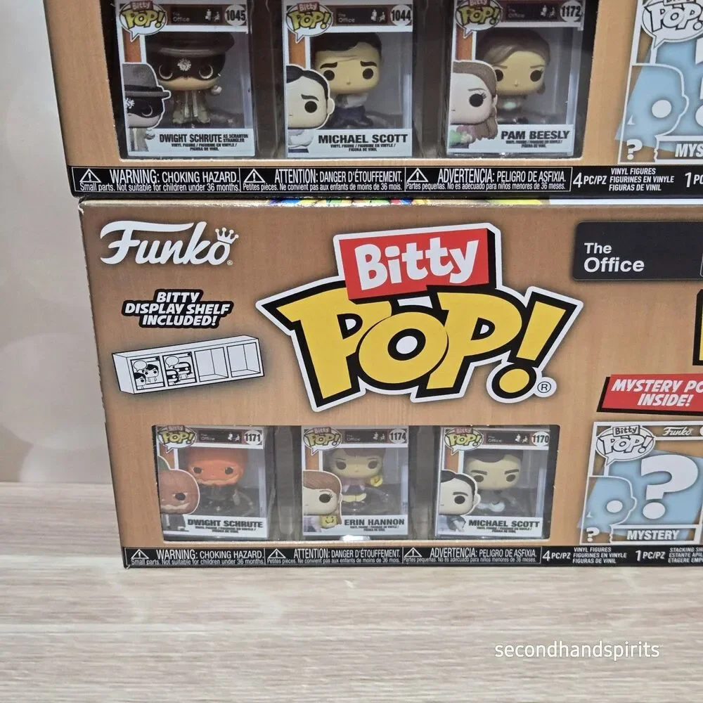 The Office Funko Bitty POP Mini Figures 4 Boxes 16 Total Dwight Michael Erin